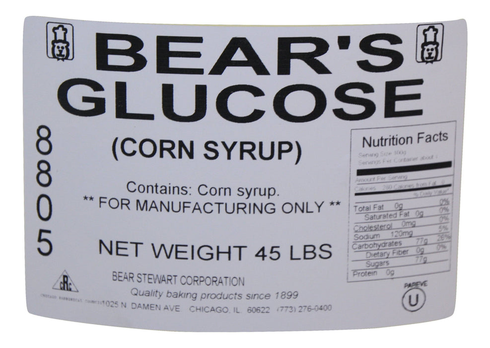 Bear Stewart- Glucose Syrup/ Corn Syrup 45 LBS