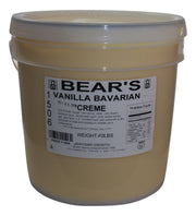 Bear Stewart Vanilla Bavarian Creme Pastry, Pie and Cake Filling- 20 Pound Pail - Donut-Supplies.Com