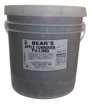 Bear Stewart Premium Apple Turnover Filling- 38 pound pail - Donut-Supplies.Com
