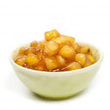 Bear Stewart Sliced Apple Pie Filling- 38 pound pail - Donut-Supplies.Com