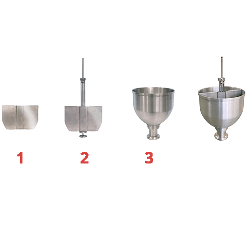 Belshaw (0290-1000) B/F HOPPER DIVIDER for making Two Flavor Donuts - Donut-Supplies.Com