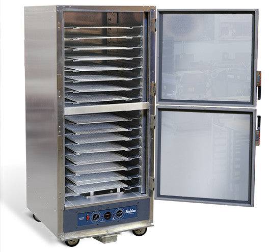 Belshaw CP3 (208-240 Volts), 50-60 hz, 1-phase 17-shelf cabinet proofer with (2)'Dutch' Doors (Temperature in Celsius)