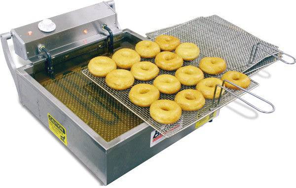 616B Cut-N-Fry for Donuts - Includes Depositor, Plunger, Cylinder, Mount, and Fryer - Donut-Supplies.Com