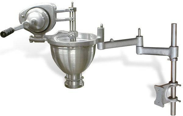 616B Cut-N-Fry for Hushpuppies - Includes Depositor, Plunger, Cylinder, Mount, Submerger, and Fryer - Donut-Supplies.Com