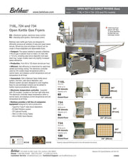 724CG Donut Fryer (Propane Gas, Electronic Controller 120V) - Donut-Supplies.Com