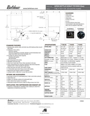 724CG Donut Fryer (Propane Gas, Electronic Controller 120V) - Donut-Supplies.Com