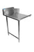 BK Resources 36" 16-Gauge Stainless Steel Clean Dish Table – Left Side - Donut-Equipment.com