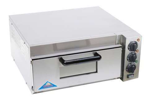 Comstock-Castle CCEPO16 23" Countertop Electric Deck/Pizza Oven, Single Deck, Stainless Steel, 120v - Donut-Supplies.Com
