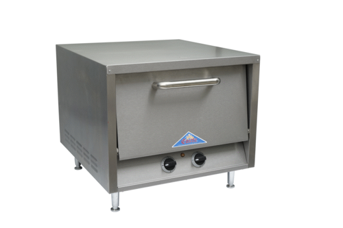 Comstock-Castle CCEPO19 29" Countertop Electric Deck/Pizza Oven, Double Deck, Stainless Steel, 240v - Donut-Supplies.Com