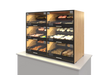 Palram Countertop Bakery Display Case with Illuminated Soft-Close Drawers & Tempered Glass – 40"W x 32"H x 20"D - Donut-Equipment.com
