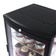 Turbo Air CRT-77-1R-N 17" Diamond Series Glass Sided Countertop Display Refrigerator – One Section, Rear Access, LED Lighting, 115v - Donut-Equipment.com