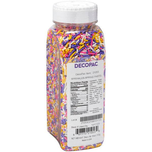 Pastel Spring Sprinkles 26 oz - Donut-Supplies.Com