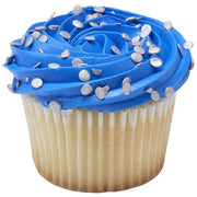 Silver Confetti Quins Sprinkles 19.5 oz - Donut-Supplies.Com