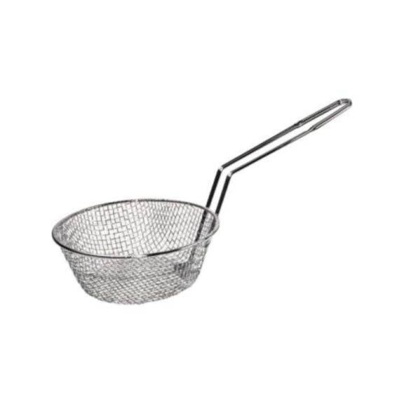 Round Medium Mesh Culinary Basket for Straining and Cleaning Glaze - Donut-Supplies.Com