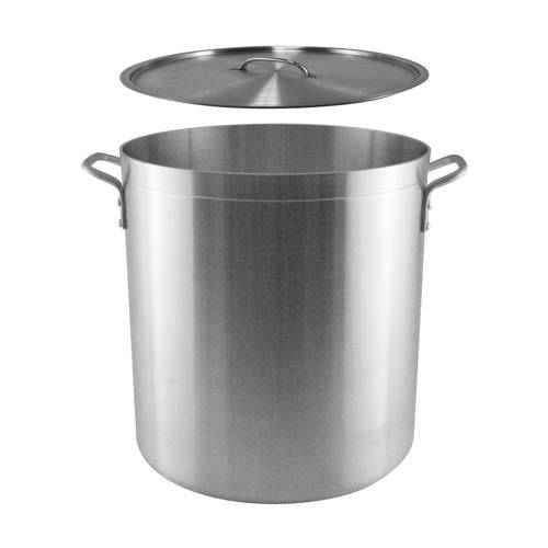 Induction 40 quart Stock Pot Stainless Steel - Donut-Supplies.Com