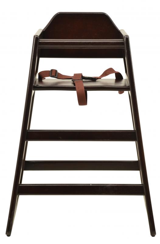 Omcan Commercial Mahogany Wooden High Chair – Restaurant-Style Solid Wood Baby High Chair with Safety Strap and Stable Design (Copy)