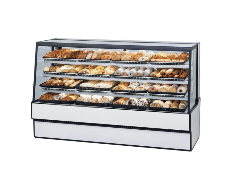 Desert Beige Non Refrigerated Self-Serve Display Federal 59" x 37.75" x 48"