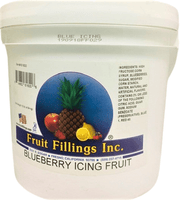 Blueberry Icing Fruit made by Fruit Fillings Inc. 10 pounds - Donut-Supplies.Com
