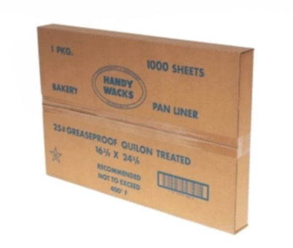 Quilon Pan Liners 16 3/8 x 24 3/8 1000 count - Donut-Supplies.Com