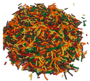 Autumn Blend Sprinkles/Jimmies - Donut-Supplies.Com