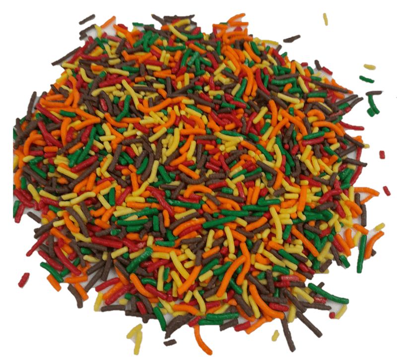 Autumn Blend Sprinkles/Jimmies - Donut-Supplies.Com