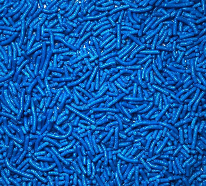 Blue Decorettes / Sprinkles / Jimmies - Donut-Supplies.Com