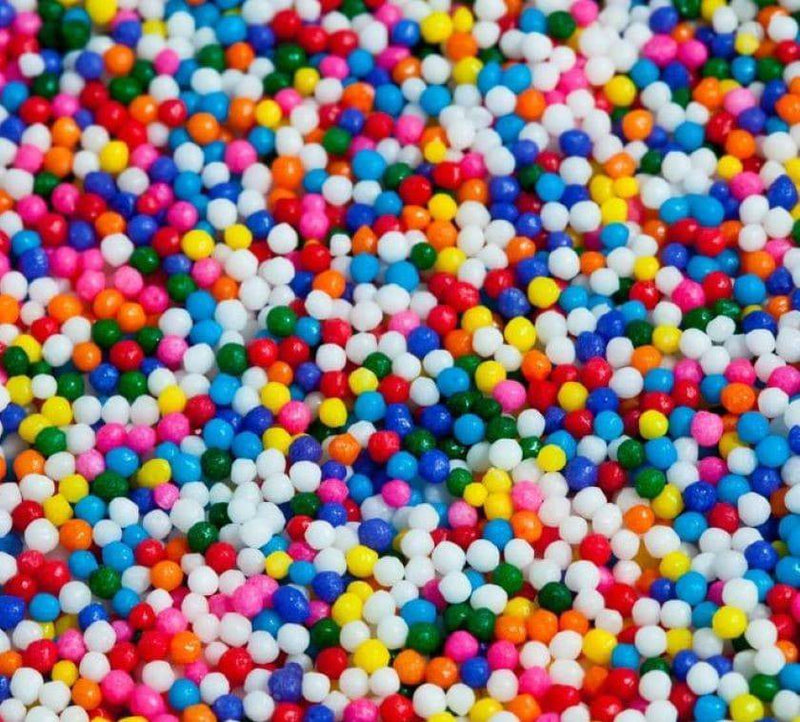 Rainbow Non- Pareils Sprinkles - Donut-Supplies.Com