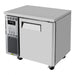 Turbo Air JUF-36-N J Series 36" Solid Door Undercounter Freezer w/ 1 Section & Side Mounted Compressor - Donut-Supplies.Com
