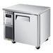 Turbo Air JUR-36S-N6 J Series 36" Narrow Depth Undercounter Refrigerator w/ 1 Section, 2 Solid Doors & Side Mounted Compressor - Donut-Supplies.Com