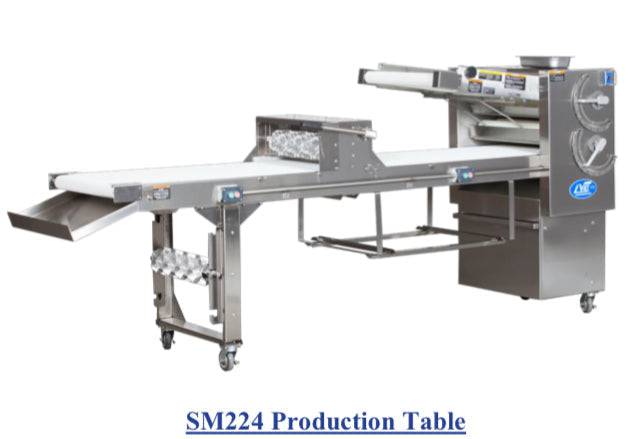 LVO SM224-9 Donut Production Table Sheeter Right to Left Production - Donut-Supplies.Com