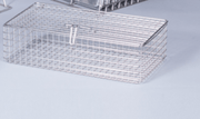 Pan Washer Stainless Steel Utensil Basket With Hold Down - Donut-Supplies.Com