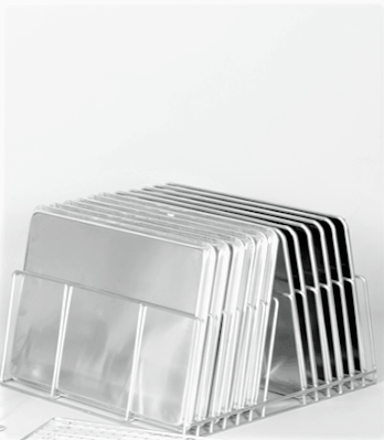 Stainless Steel Sheet Pan Rack (10 Pan Capacity) - Donut-Supplies.Com