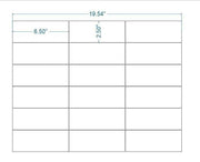 Rotary Cutter Extra Large Long John/Bar cutter. 2.5" Wide by 6.50" Cut For Sheeter - Donut-Supplies.Com