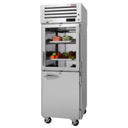 Turbo Air PRO-26R-GSH-N Pro Series 29" Glass / Solid Half Door Reach In Refrigerator - Donut-Equipment.com
