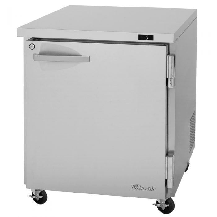 Turbo Air PUF-28-N 27 1/2" W Undercounter Freezer w/ 1 Section & 1 Door - Donut-Equipment.com