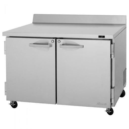 Turbo Air PWF-48-N 48 1/4" Worktop Freezer w/ 2 Sections, 2 Solid Doors - Donut-Supplies.Com
