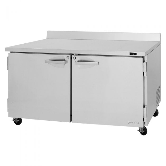 Turbo Air PWF-60-N 60 1/4" Worktop Freezer w/ (2) Sections, 2 Solid Doors - Donut-Equipment.com