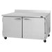 Turbo Air PWF-60-N 60 1/4" Worktop Freezer w/ (2) Sections, 2 Solid Doors - Donut-Supplies.Com