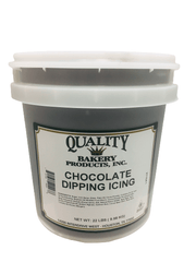 Quality Chocolate Dipping Icing 22 Pounds Ready To Use - Donut-Supplies.Com