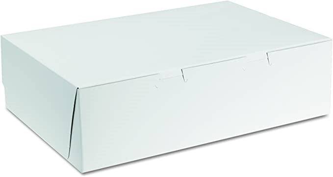14 x 10 x 4  1/4 Sheet Cake Box -Bakery Box - Donut-Supplies.Com