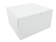 9X9X5 in Locking Corner Bakery Box 100 Count - Donut-Supplies.Com