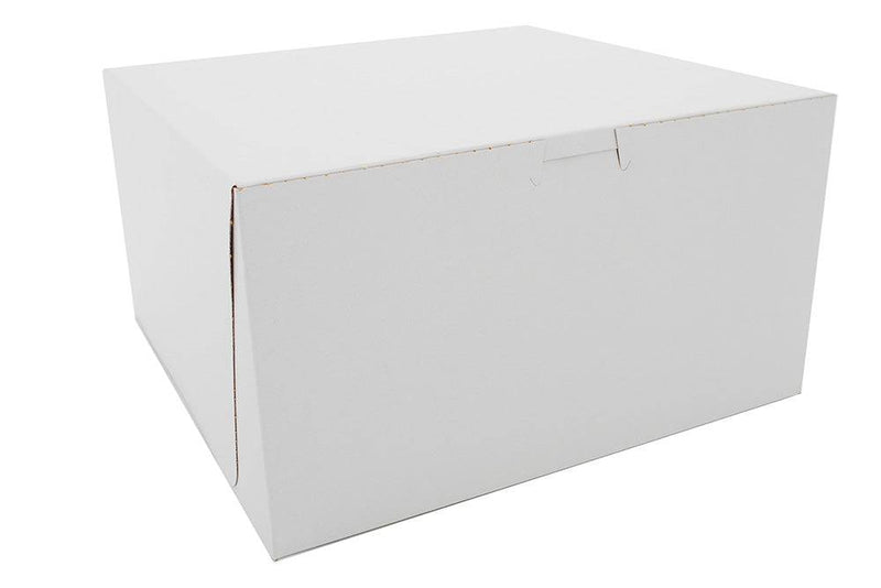 10 x 10 x 5-1/2 in Lock Corners 100 Count -Bakery Box - Donut-Supplies.Com