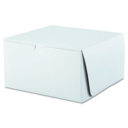 10 x 10 x 5-1/2 in Lock Corners 100 Count -Bakery Box - Donut-Supplies.Com
