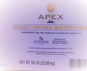 APEX NON HYDROGENATED PREMIUM DONUT FRY OIL/ SHORTENING 5% off-Wholesale Price-36 Cubes of shortening per pallet - Donut-Supplies.Com