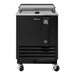 Turbo Air TBC-24SB-N6 24" Super Deluxe Black Exterior Bottle or Can Cooler - Donut-Supplies.Com