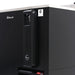Turbo Air TBC-50SB-N6 50" Super Deluxe Black Exterior Bottle Cooler 2 Lids - Donut-Supplies.Com