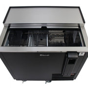 Turbo Air TBC-36SB-N6 36" Super Deluxe Black Exterior Bottle Cooler - Donut-Equipment.com