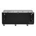 Turbo Air TBC-80SB-N 80 1/2" Forced Air Bottle Cooler - Holds (739) 12 oz Bottles, Black Laminated Exterior, 115v - Donut-Supplies.Com