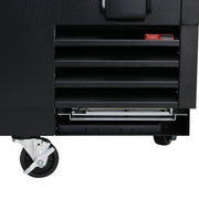 Turbo Air TBC-36SB-N6 36" Super Deluxe Black Exterior Bottle Cooler - Donut-Equipment.com