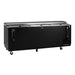 Turbo Air TBC-95SB-N 95" Forced Air Bottle Cooler - Holds (912) 12 oz Bottles, Black Laminated Exterior, 115v - Donut-Supplies.Com